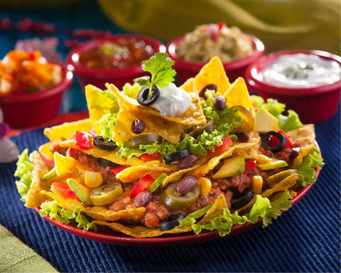 Veggie Loaded Nachos