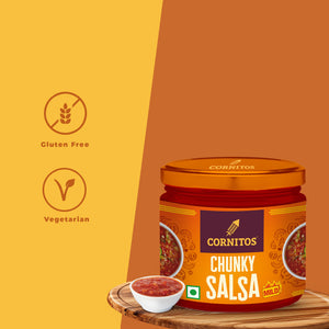 Cornitos, Chunky Salsa Dip, Mild, 330g (Pack of 2)