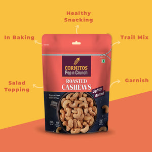 Cornitos Roasted Cashews Lightly Salted 200g