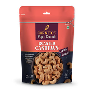 Cornitos Lightly Salted Roasted Cashews 200g