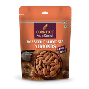 Cornitos Roasted California Almonds Lightly Salted 200g