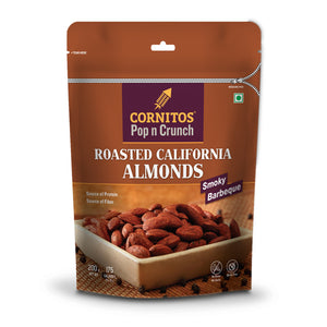 Cornitos Roasted California Almonds Smoky BBQ 200g