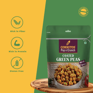 Cornitos Hot & Spicy Coated Green Peas 150g x 2 Packs
