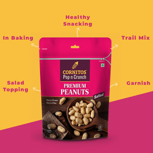 Cornitos Salted Premium Peanuts 150g x 2 Packs