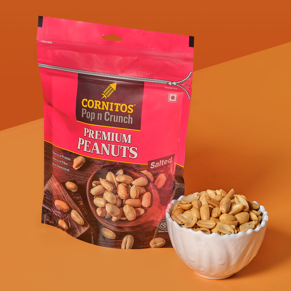 Cornitos Salted Premium Peanuts 150g (Pack of 2)