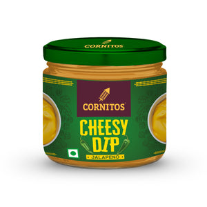 Cornitos, Cheesy Dip, Jalapeno, 100g X 2 Jar Combo