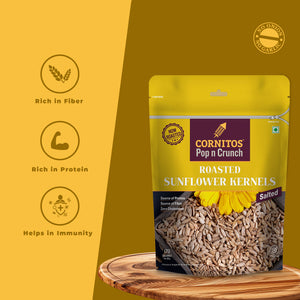 Cornitos Premium Roasted Sunflower Seeds 200g x 2 Packs