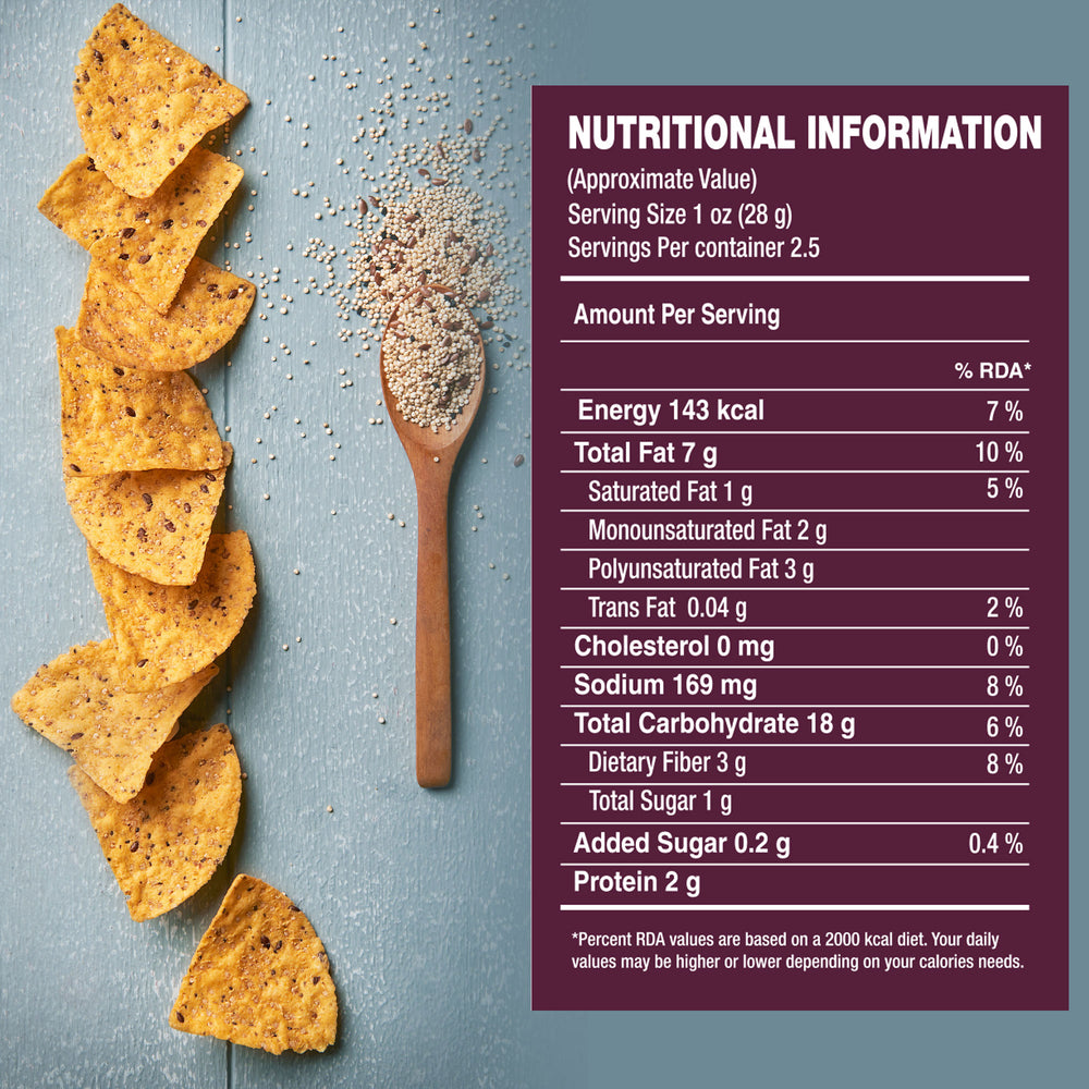 Cornitos Gourmet Nacho Crisps Quinoa Flavour 75g X 2 Packs