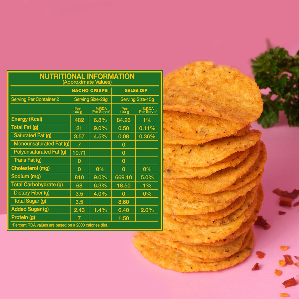 Cornitos Jalapeno Nachos with Salsa Dip Tray 79g x 6 Packs