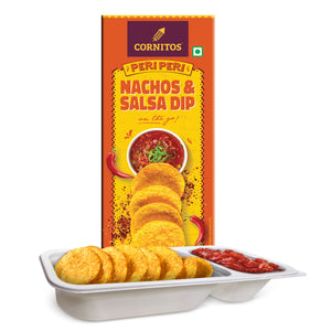 Cornitos Peri Peri Nachos & Salsa Dip Tray 75g x 6 Packs