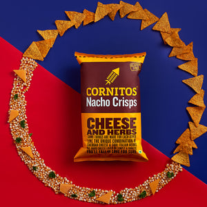 Cornitos Nacho Chips Cheese & Herbs Munch on the Crunch 2 Pack Combo