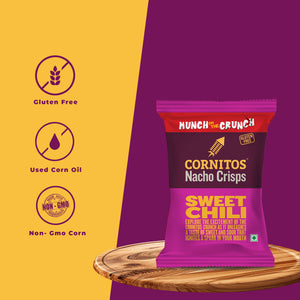 Cornitos Nacho Crisps Sweet Chili 78g x 2 Packs