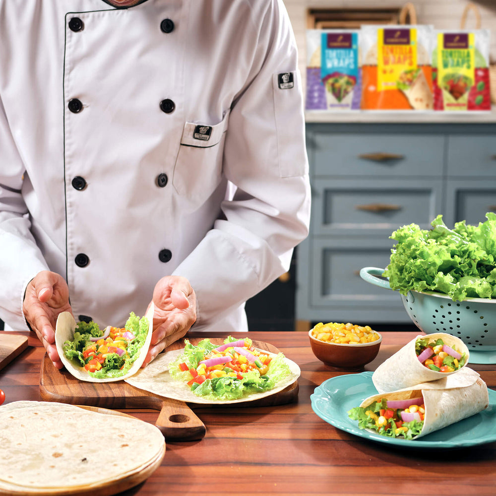 Cornitos Tortilla Wraps 6 Pcs (Spinach)