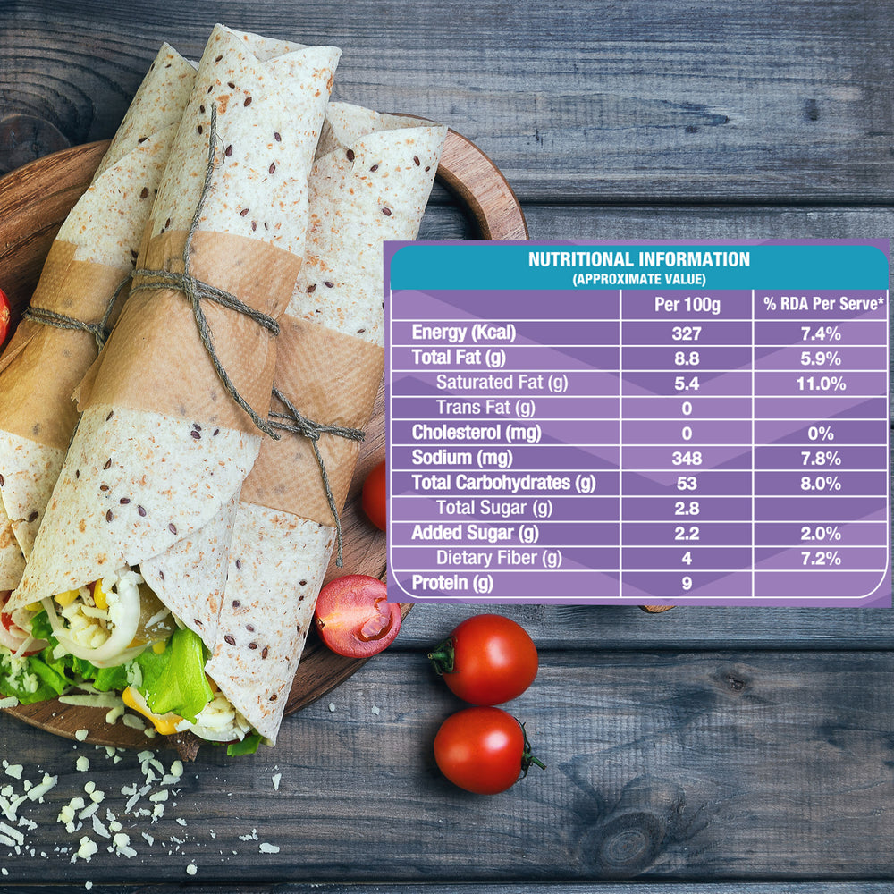 Cornitos Tortilla Wraps 6 Pcs (Multigrain)