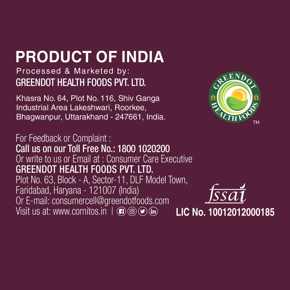 Cornitos Tortilla Wraps 6 Pcs (Multigrain)