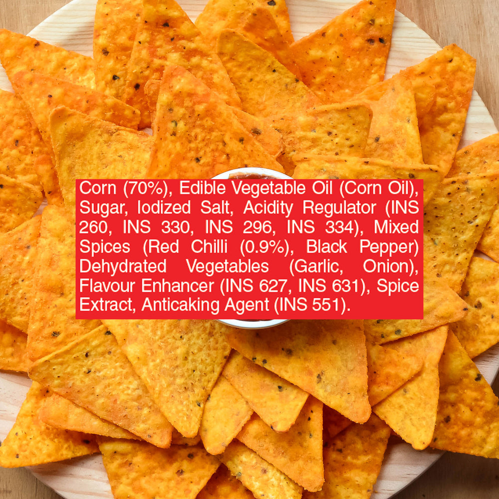 Cornitos Nacho Crisps Korean Chilli 150g X 2 Packs