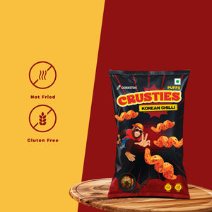 Cornitos Crusties Puffs Korean Chilli Flavour 66g x 3 Packs
