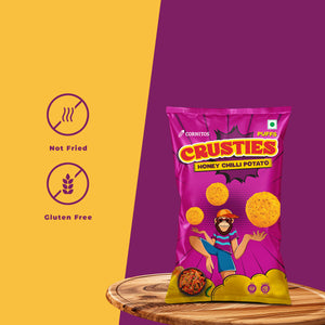 Cornitos Crusties Puffs Honey Chilli Potato Flavour 52g x 3 Packs