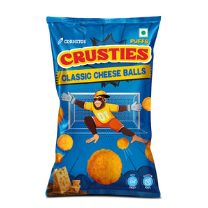 Cornitos Crusties Puffs Classic Cheese Flavour 55g x 3 Packs
