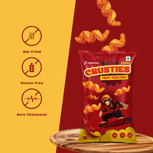Cornitos® Crusties Puffs Fiery Peri Peri Flavour (Pack of 3)