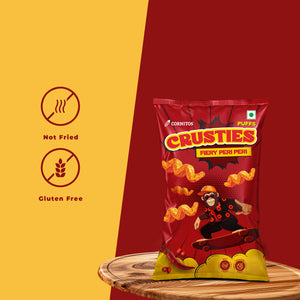 Cornitos Crusties Puffs Fiery Peri Peri Flavour 62g x 3 Packs