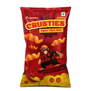 Cornitos Crusties Puffs Fiery Peri Peri Flavour 62g x 3 Packs