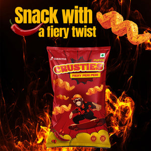 Cornitos Crusties Puffs Fiery Peri Peri Flavour 66g x 3 Packs