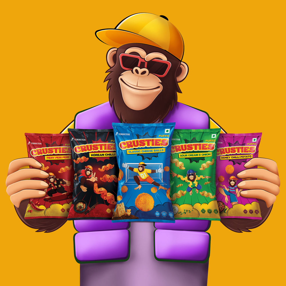 Cornitos® Crusties Puffs Box (Pack of 5) 290g