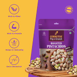 Cornitos Lightly Salted Roasted Pistachios 180g