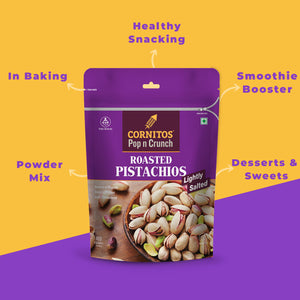 Cornitos Lightly Salted Roasted Pistachios 180g