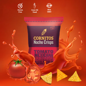 Cornitos Nacho Crisps Tomato Mexicana 150g X 2 Packs