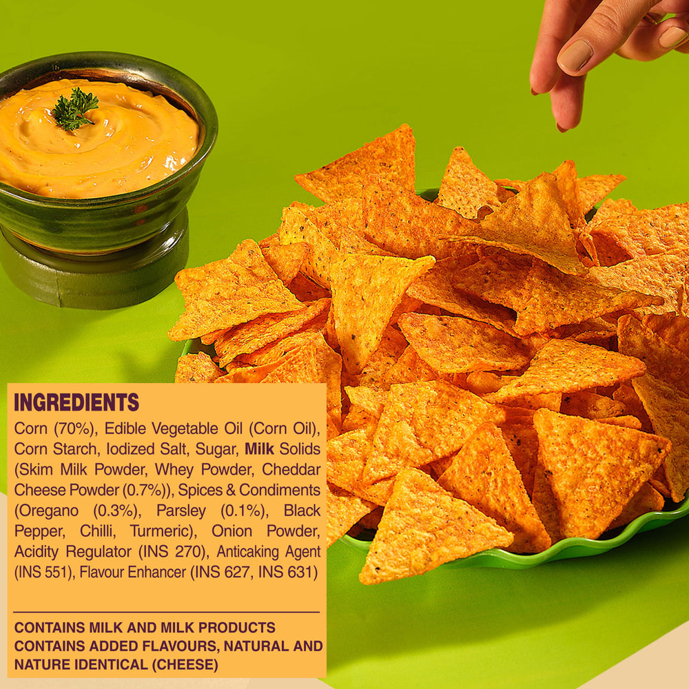 Cornitos Nacho Crisps Cheese & Herbs 150g X 2 Packs