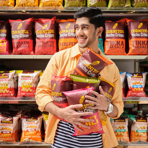 Cornitos Nacho Chips, Cheese & Herbs, 150g X 2 Pack Combo