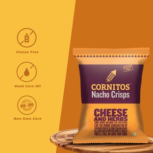 Cornitos Nacho Crisps Cheese & Herbs 150g X 2 Packs