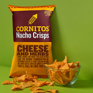 Cornitos Nacho Chips, Cheese & Herbs, 150g X 2 Pack Combo