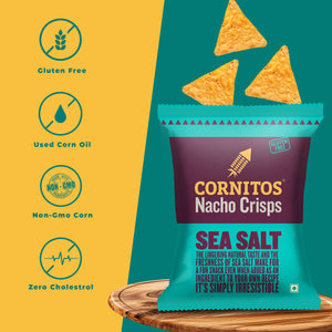 Cornitos Nacho Chips Sea Salt 150g X 2 Pack Combo