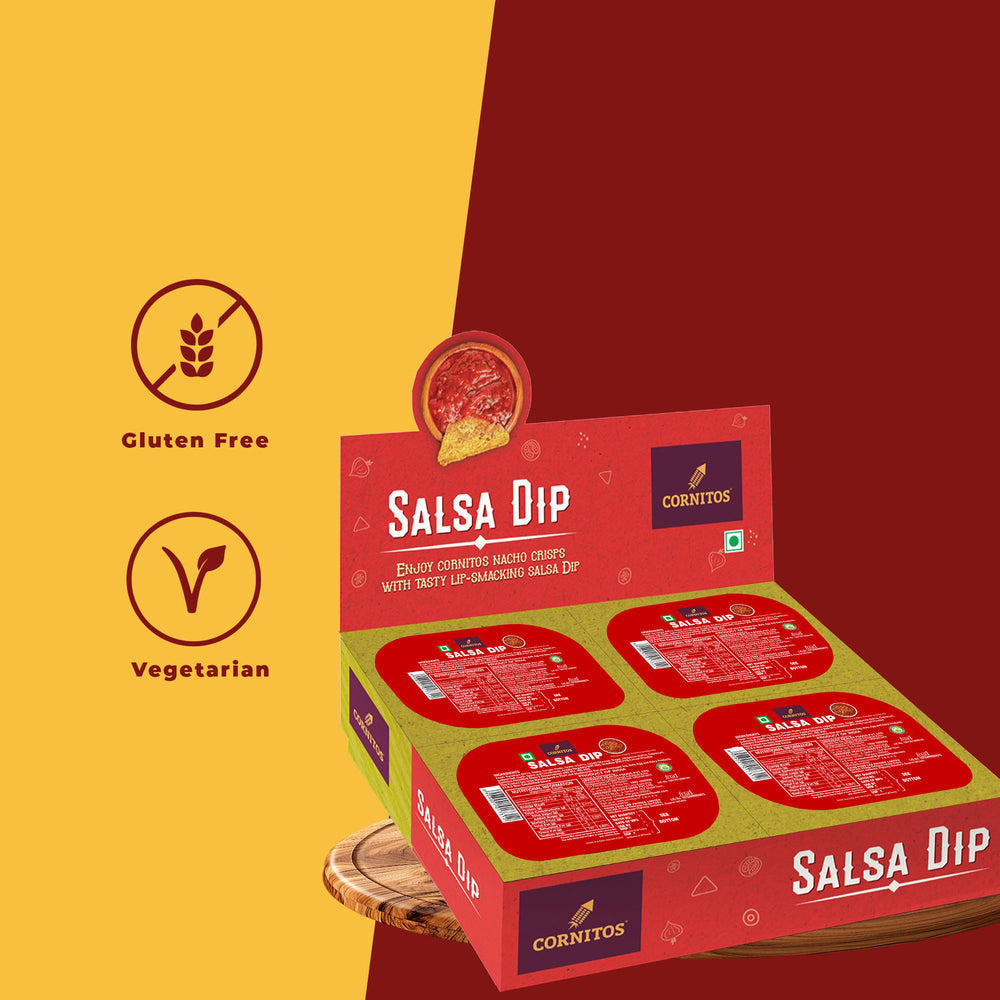 Cornitos Salsa Dip 4-in-1 Combo x 2 Packs