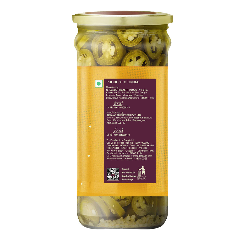 Cornitos Sliced Jalapeno Peppers 190g x 2 Packs