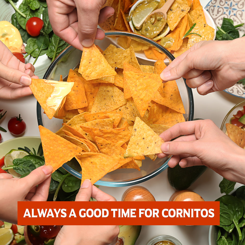 Cornitos 55 gm X Nacho Chips with salsa dip