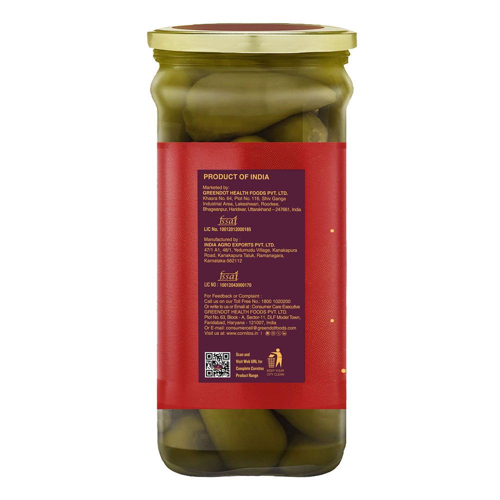 Cornitos Whole Jalapeno Peppers 190g