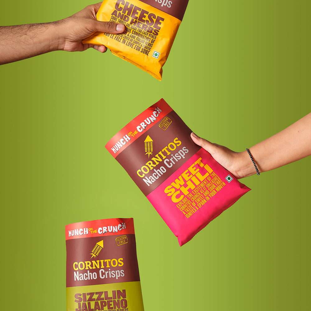 Cornitos Nacho Chips, Sweet Chili, Munch on the Crunch 2 Pack Combo