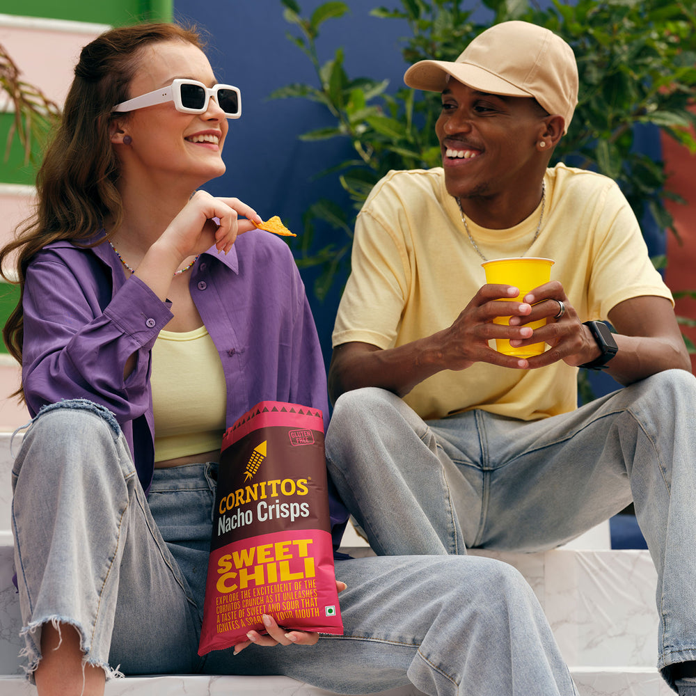 Cornitos Nacho Chips, Sweet Chili, Munch on the Crunch 2 Pack Combo