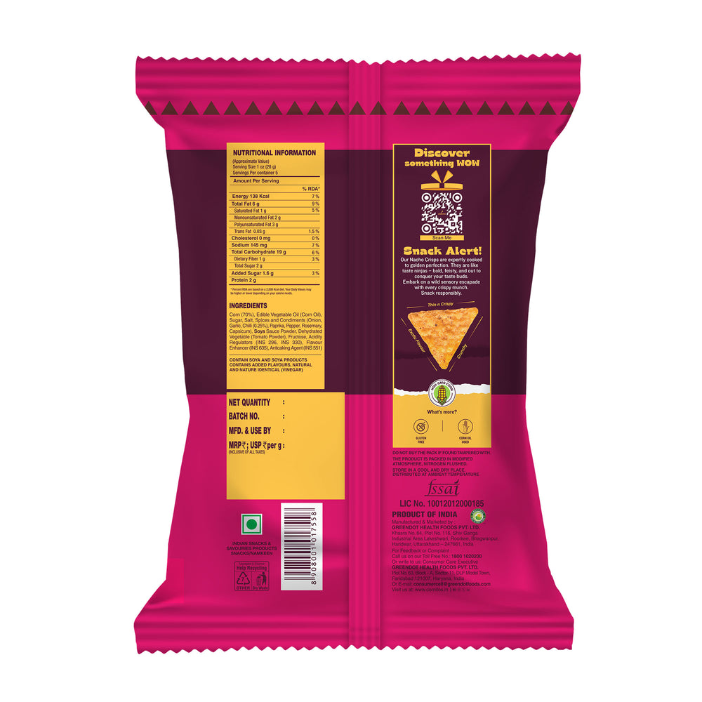 Cornitos Nacho Crisps Sweet Chili 150g x 2 Packs