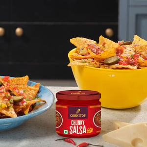 Cornitos, Chunky Salsa Dip, Hot, 330g (Pack of 2)