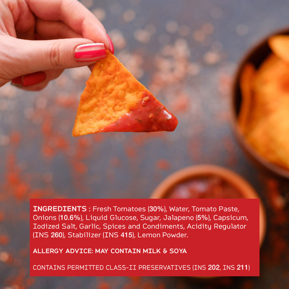 Cornitos Hot Chunky Salsa Dip 330g  x 2 Jars