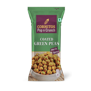 Hot and Spicy Coated Green Peas Pack of 10 x 26g