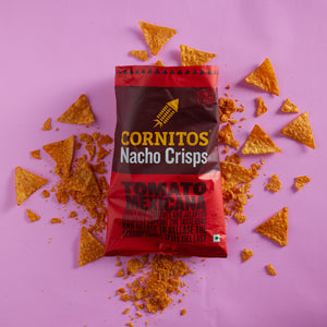 Cornitos No Onion No Garlic Tomato Mexicana Nacho Chips 150g X 2 Pack Combo