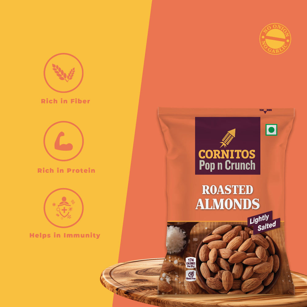 Cornitos Almonds 30g x 10 Packs