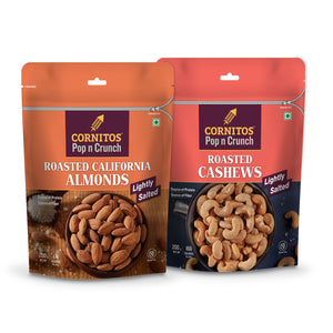 Cornitos Immunity Booster Nuts 200g x 2 Packs (Cashews & Almonds)
