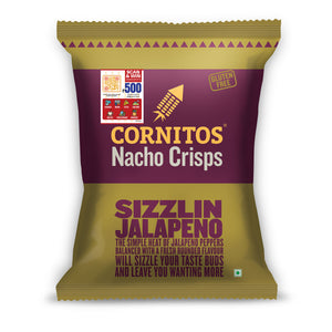 Cornitos Nacho Chips Sizzlin Jalapeno 150g Offer Pack